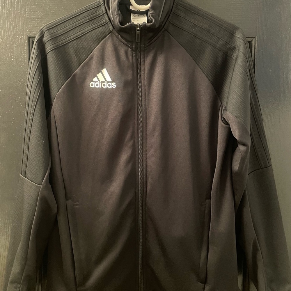 Adidas Climate Black Track Jacket Youth size L